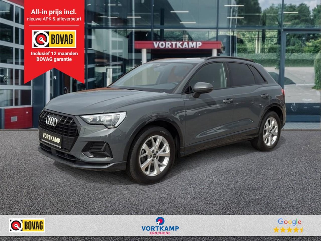 Audi Q3 - 35 TFSI S-TRONIC ADVANCED LEDER/CAMERA/ELEK-KLEP/CRUISE/DIG-DASH/STOELVERW - AutoWereld.nl