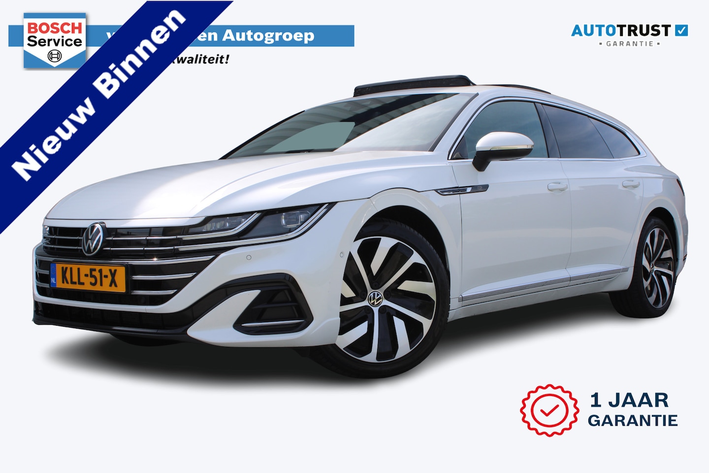 Volkswagen Arteon Shooting Brake - 1.4 TSI eHybrid R-Line Business+ | Incl. 12 maanden garantie | Schuif/kantel dak | Adaptie - AutoWereld.nl