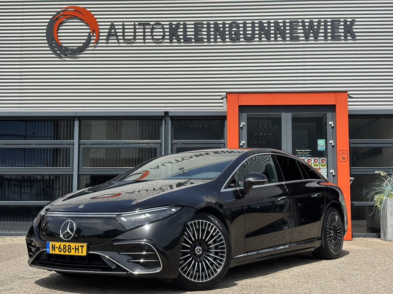 Mercedes-Benz EQS - 450+ Edition 1 108 kWh / Burmester / Hyperscreen / MassageStoelen / 4 Wielsturing / - AutoWereld.nl