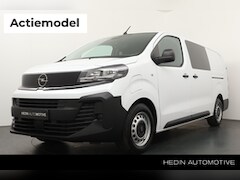 Opel Vivaro - L3 50 kWh Dubbele Cabine 6 Pers | Nieuw | 2x Schuifdeur | Navigatie via app | Camera | Air