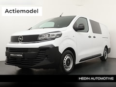 Opel Vivaro Electric - L3 50 kWh Dubbele Cabine 6 Pers | Nieuw | 2x Schuifdeur | Navigatie via app | Camera | Air