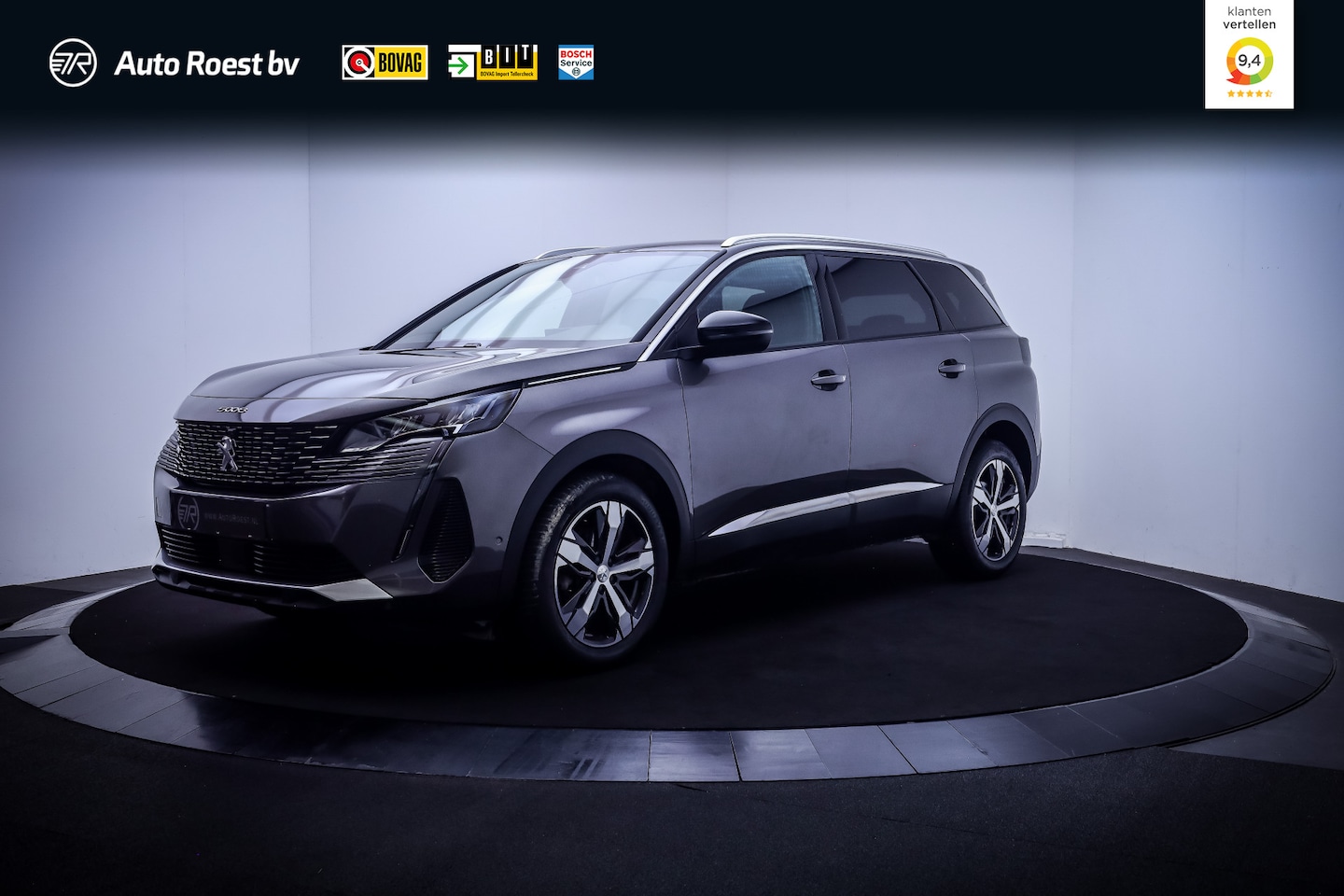 Peugeot 5008 - 1.2T Aut. 7p ALLURE Pack FULL LED | 360 CAM | CARPLAY | CRUISE | BLINDSPOT | PDC V+A | LMV - AutoWereld.nl