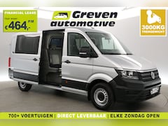 Volkswagen Crafter - 2.0 TDI L3H2 | Dubbele Cabine | Airco | Cruise | 3000KG Trekgewicht