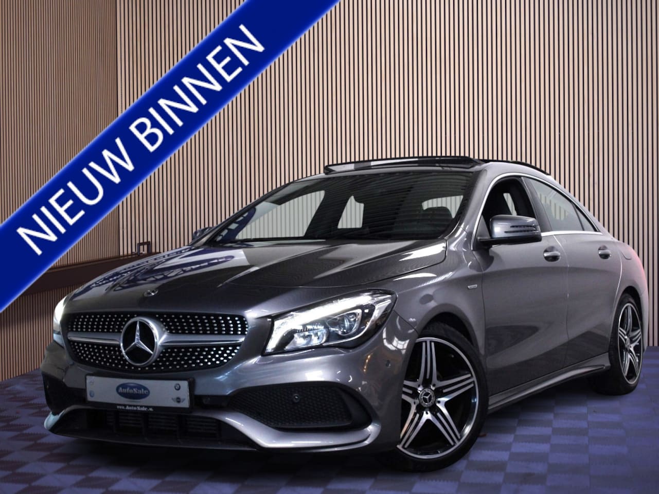 Mercedes-Benz CLA-Klasse - 200 AMG AUT 1eEIG! PANO LEDER NAV CAMERA STOELVW '18 - AutoWereld.nl