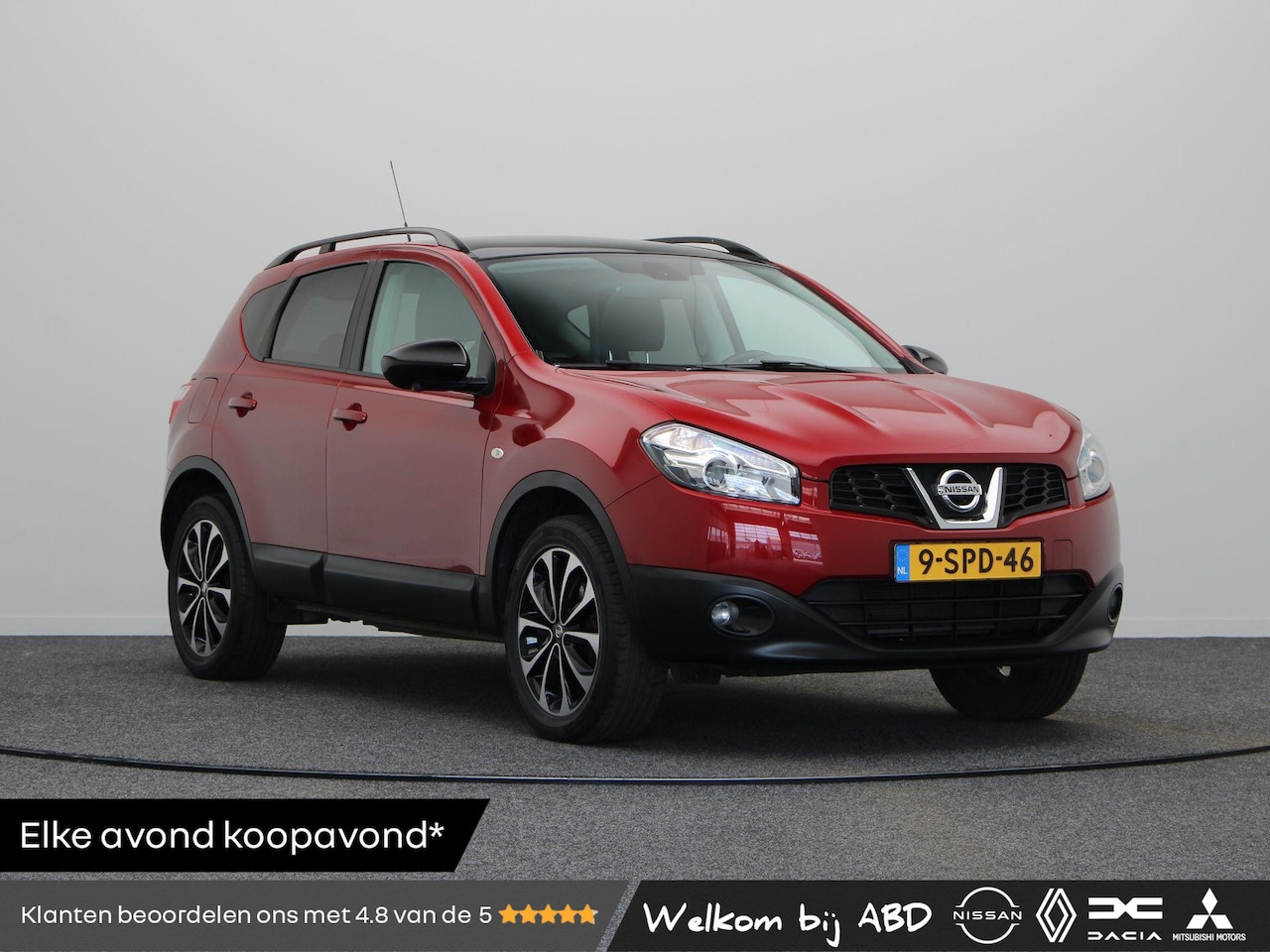 Nissan Qashqai - 1.6 360 | Trekhaak | Panormadak | Climate Control | rondomzicht camera | - AutoWereld.nl