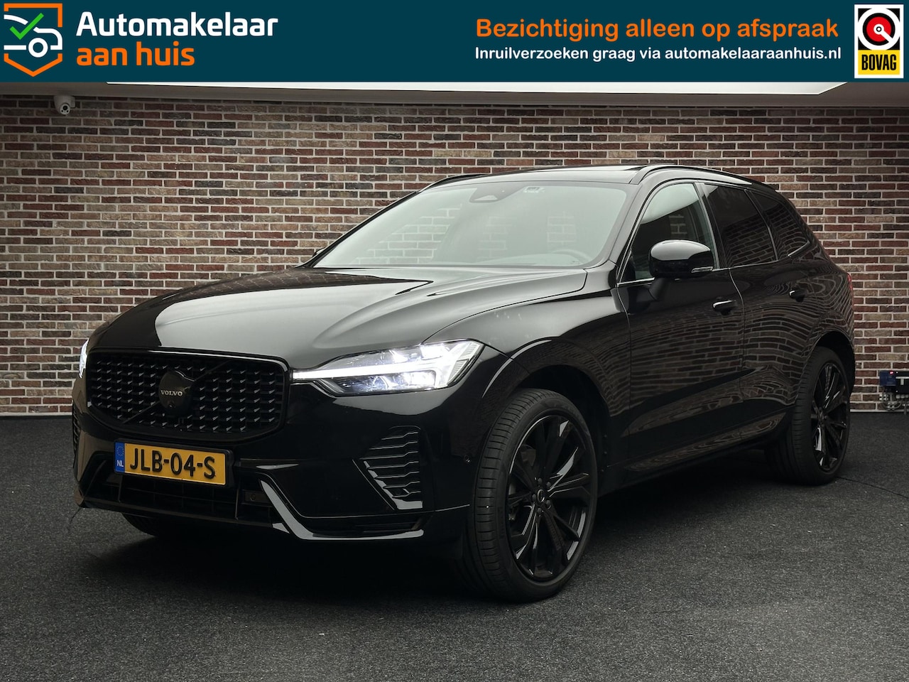 Volvo XC60 - 2.0 T6 Plug-in hybrid AWD Ultra Black Edition Headup Panorama Leer 360 - AutoWereld.nl
