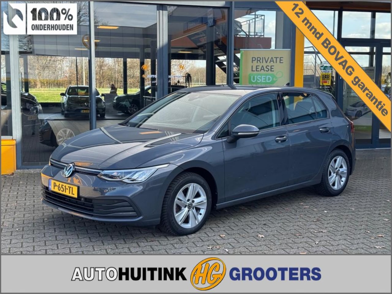 Volkswagen Golf - 1.5  TSI 130 pk  Life Bus. - Navi/Apple/Android - camera - Adap cruise - stoel/stuur verw - AutoWereld.nl