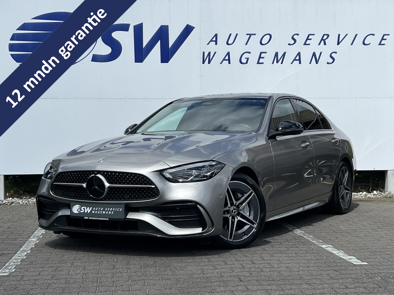 Mercedes-Benz C-klasse - 180 AMG Line | Navi | Sfeerverlichting | Camera | 18 inch - AutoWereld.nl