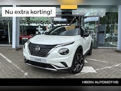 Nissan Juke - 1.6 Hybrid N-Design | NIEUW | Incl. € 4000, -- voorraadkorting | Cold Pack, Nav., 19", Cru