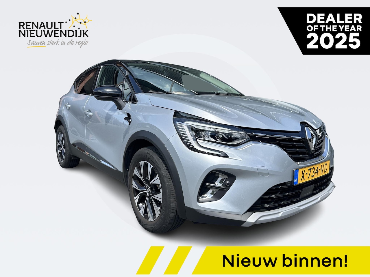 Renault Captur - 1.0 TCe 90 techno WEINIG KM | CAMERA | SENSOREN | CRUISE | CLIMATE - AutoWereld.nl