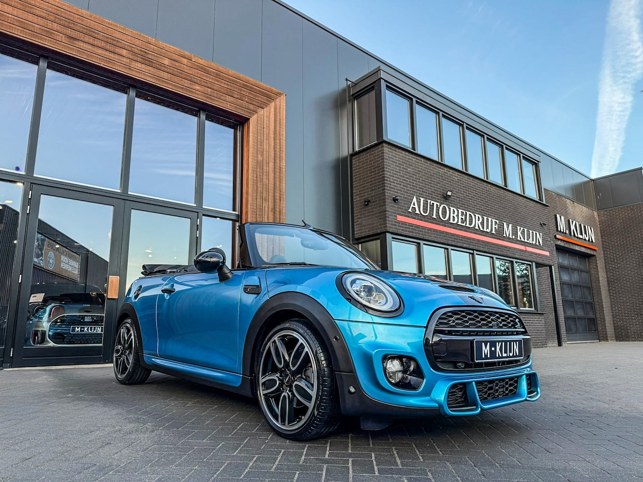 MINI Cabrio - 2.0 Cooper S John Cooper Works/Union Jack kap/leer/Hk/NL auto - AutoWereld.nl
