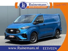 Ford Transit Custom - E-Transit MS-RT 285 PK FULL ELECTRIC SPORT / L1H1 / DIGITAL AQUA BLUE METALLIC / REAR VIEU