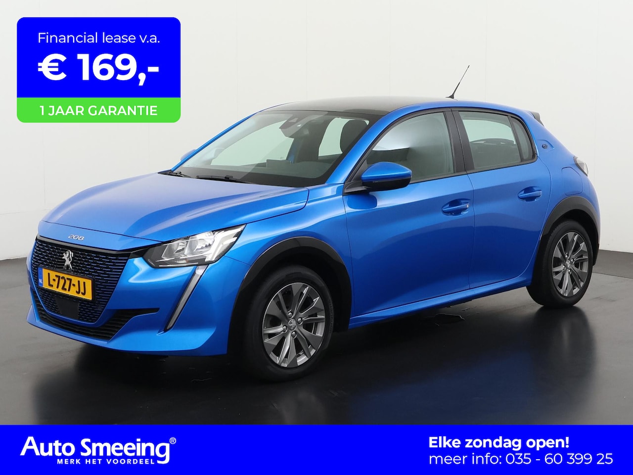 Peugeot e-208 - EV Allure 50 kWh | Panoramadak | Apple Carplay | Zondag Open! - AutoWereld.nl
