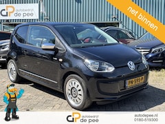 Volkswagen Up! - 1.0 high up Black AIRCO/NAVI/BLUETOOTH/EL.RAMEN/LICHTMETAAL rijklaarprijs