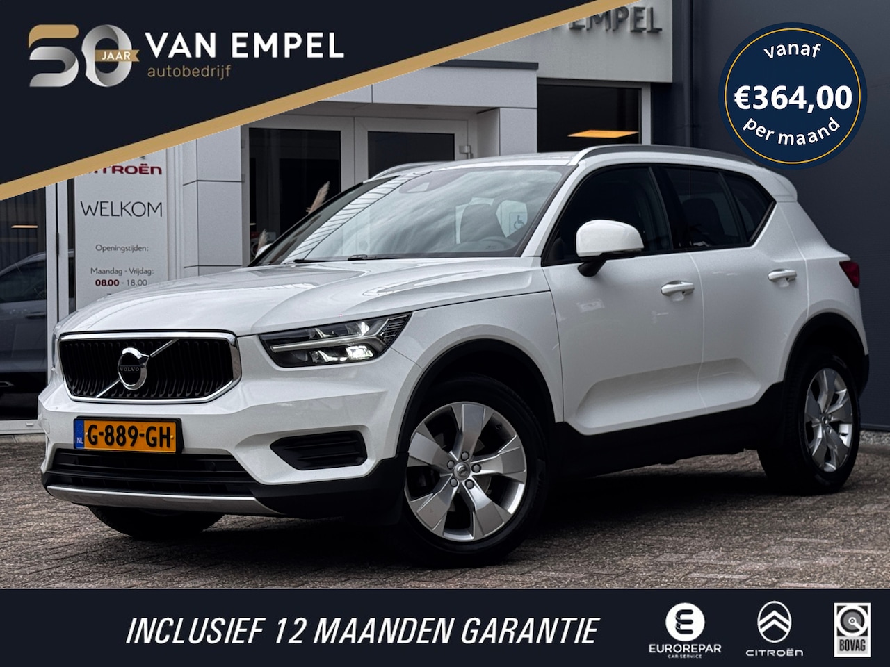 Volvo XC40 - 1.5 T3 Momentum Pro | NL-Auto | Elek. Achterklep | PDC voor + Achter | Navigatie - AutoWereld.nl