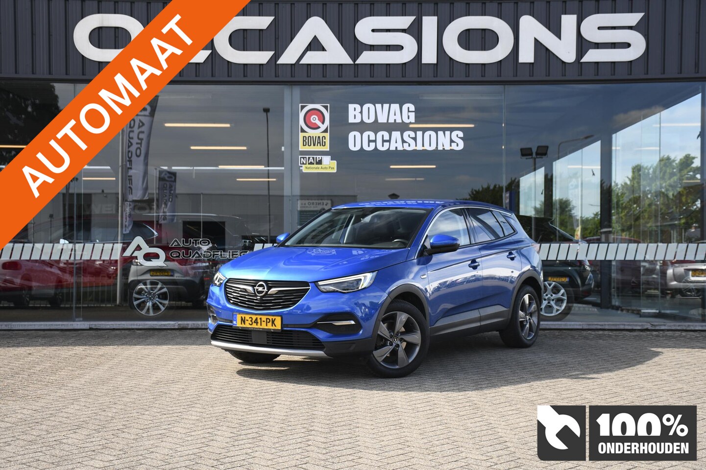 Opel Grandland X - 1.2 Turbo Innovation TREKHAAK/ APPLE CARPLAY/ DAB - AutoWereld.nl