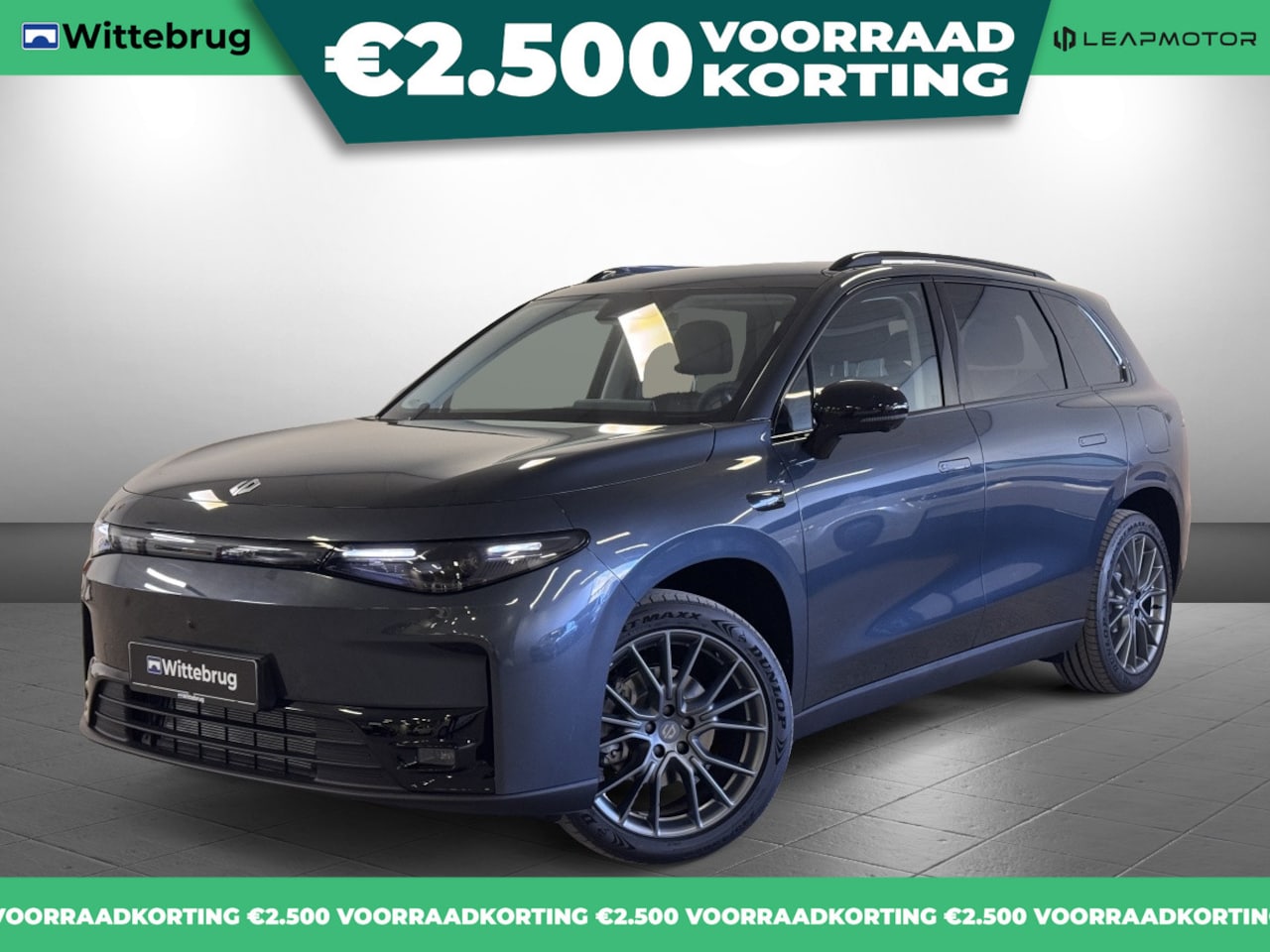Leapmotor C10 - Design ProMax 81.9 kWh Volledig Elektrisch Automaat met Lederen bekleding, Elektrische sto - AutoWereld.nl