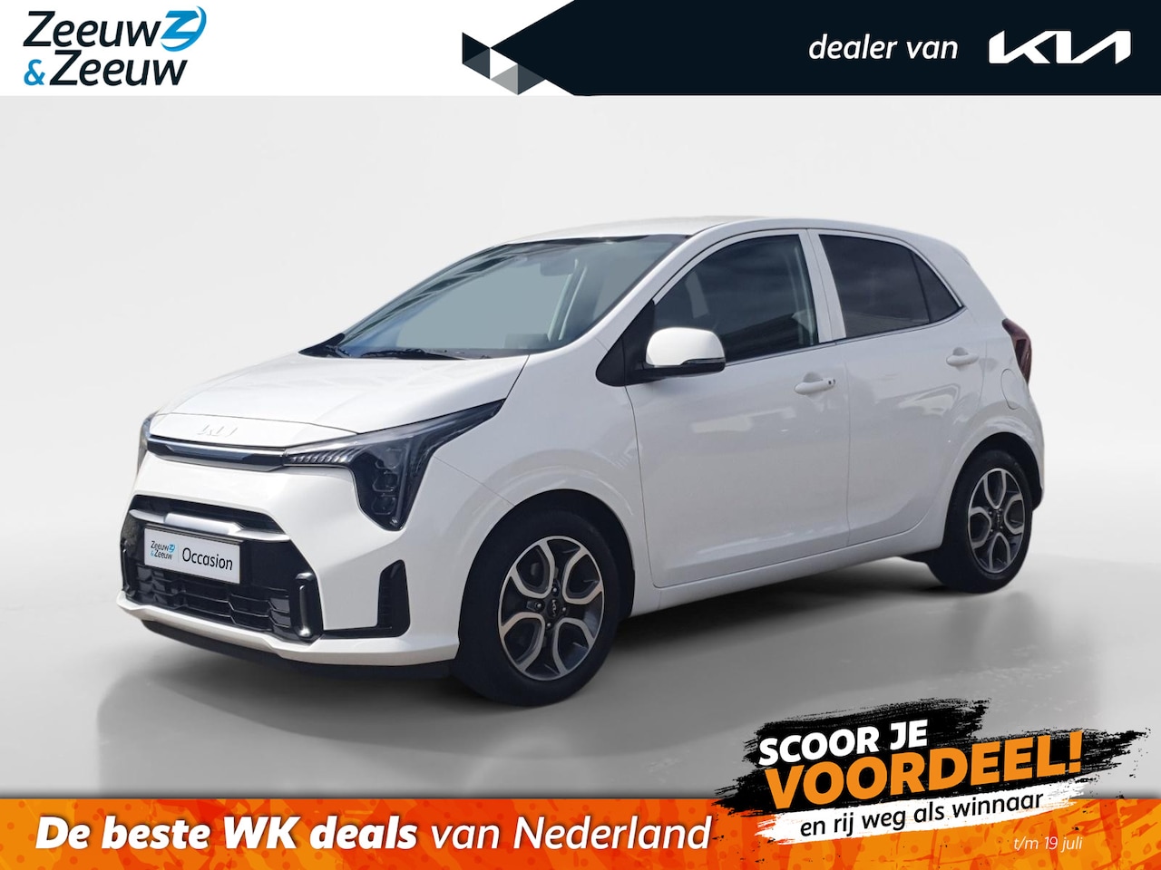 Kia Picanto - 1.0 DPI ExecutiveLine | Stoel en stuurverwarming | Navigatie | Camera | Keyless met startk - AutoWereld.nl
