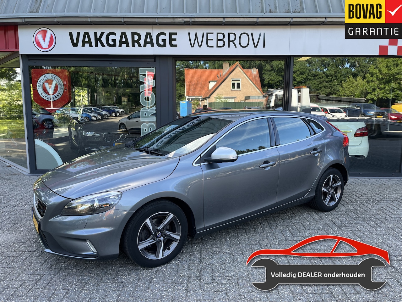 Volvo V40 - 2.0 D2 R-Design Business Dealer Onderhouden - AutoWereld.nl