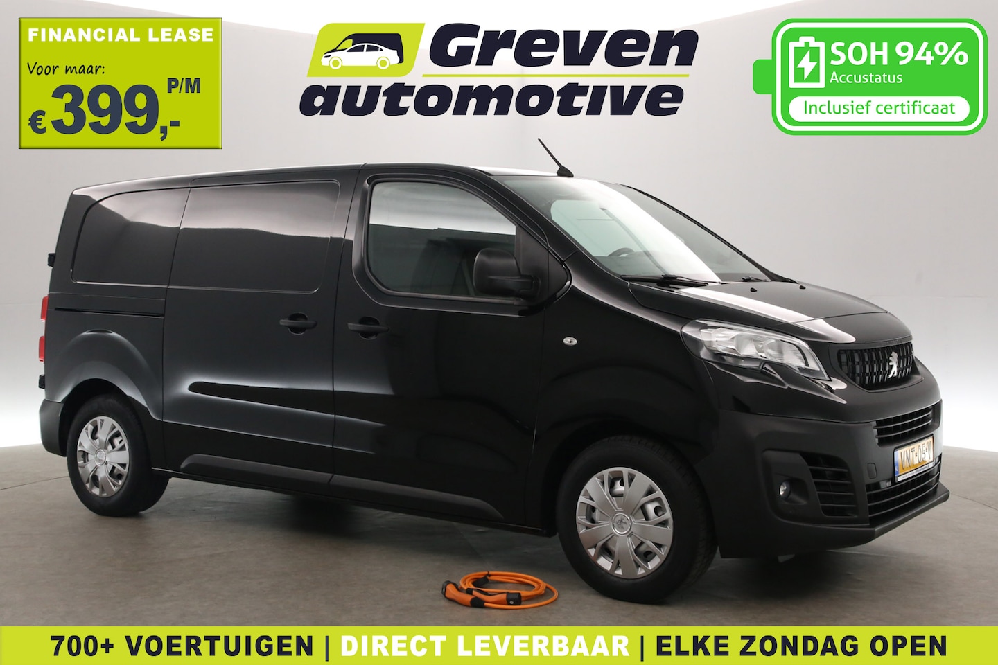 Peugeot e-Expert - Standard Premium 75 kWh | Snelladen | SOH 94% | Airco | Camera | Cruise | Carplay | 3 Zits - AutoWereld.nl