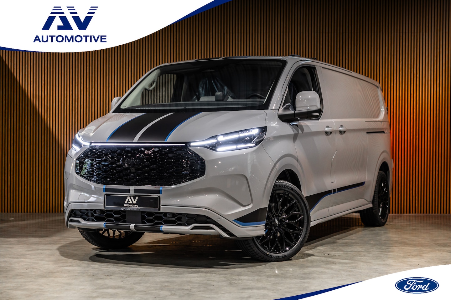 Ford Transit Custom - E-Transit 340 L2H1 Sport 65 kWh | 350 KM Range | 360 Camera | Driving Assistant | L+R Schu - AutoWereld.nl
