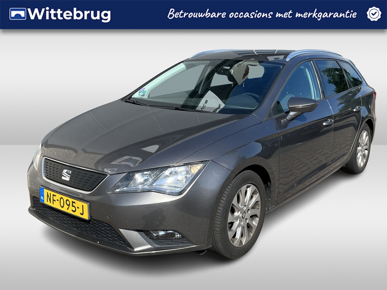 SEAT Leon ST - 1.0 EcoTSI Style Connect / CRUISE CONTROL/ FULL LINK/ NAVI/ CLIMA/ BLUETOOTH/ 16'' LMV - AutoWereld.nl