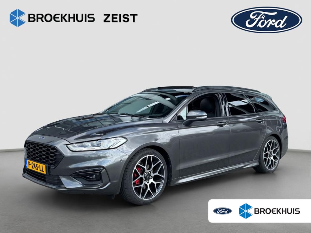 Ford Mondeo Wagon - 2.0 IVCT HEV ST-Line | 100 % dealer o.h. | Adaptieve cruise | Trekhaak | Schuifdak | 19 IN - AutoWereld.nl
