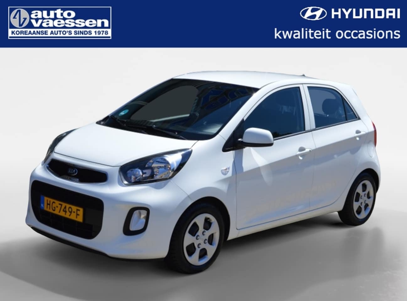 Kia Picanto - 1.0 CVVT ComfortLine Airco NL-auto - AutoWereld.nl
