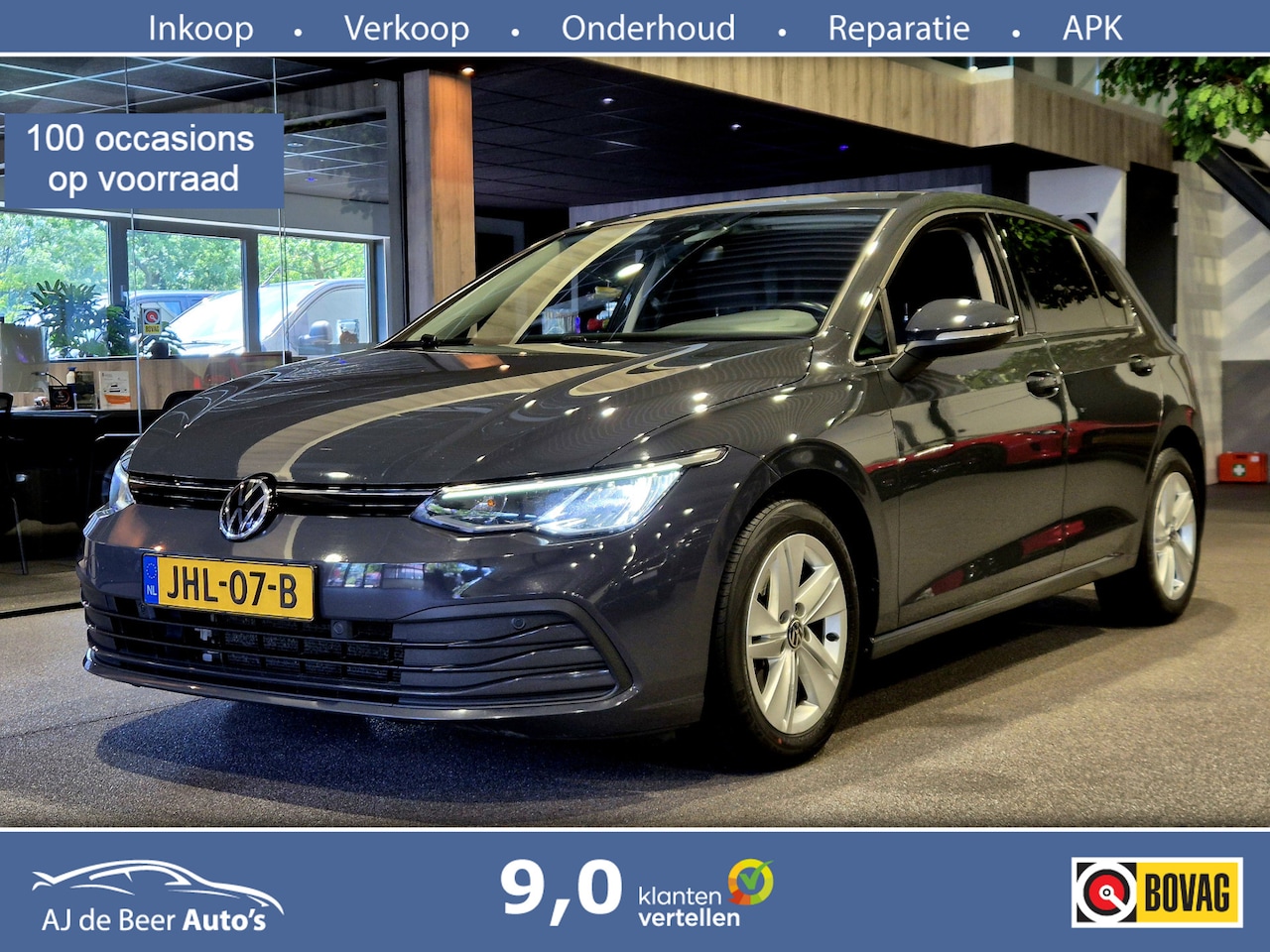 Volkswagen Golf - 1.0 TSI 111pk Life Android-Carplay | Airco clima | Sensoren | ad. Cruise - AutoWereld.nl