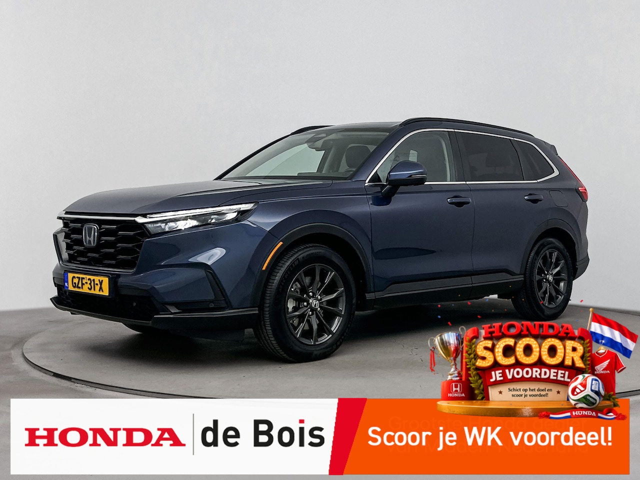 Honda CR-V - 2.0 e:HEV Elegance | Garantie tot 2035 mogelijk!* | 1e Eig. | Leder | Panoramisch schuif/k - AutoWereld.nl