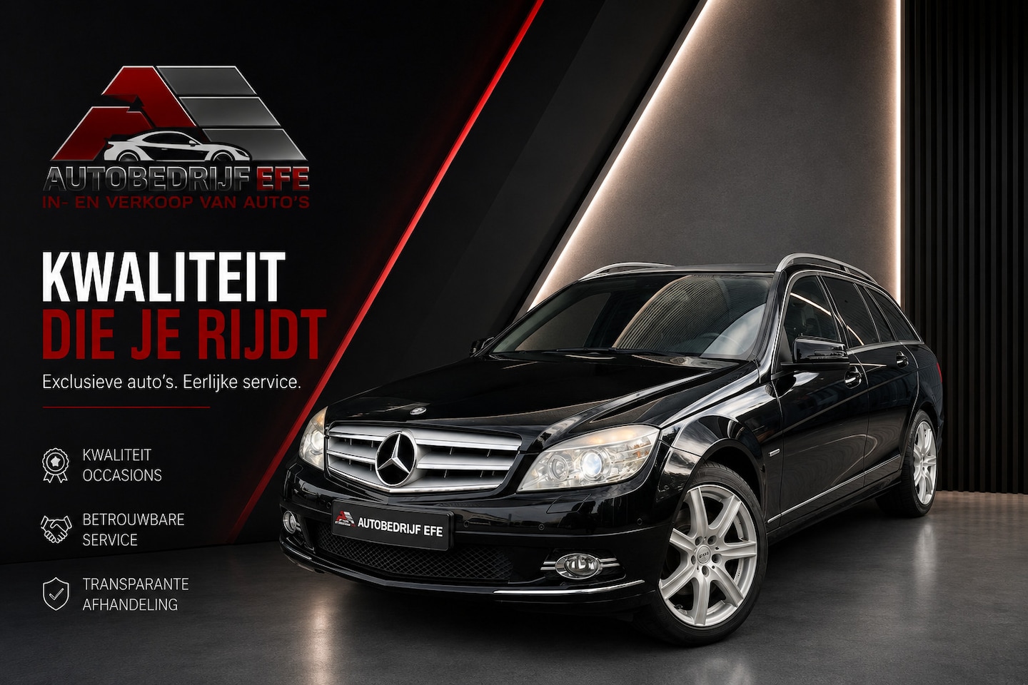 Mercedes-Benz C-klasse Estate - 250 CGI Avantgarde*Xenon*Automaat*Trkhk - AutoWereld.nl