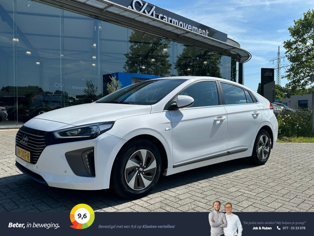 Hyundai IONIQ - 1.6 GDi Comfort Hybride I Navi I Camera I Clima I Nieuwstaat! - AutoWereld.nl