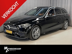Mercedes-Benz C-klasse Estate - 300 e Star Edition AMG Line 18"/Panoramadak/Trekhaak/Stuur + stoelverwarming/Adaptieve cru