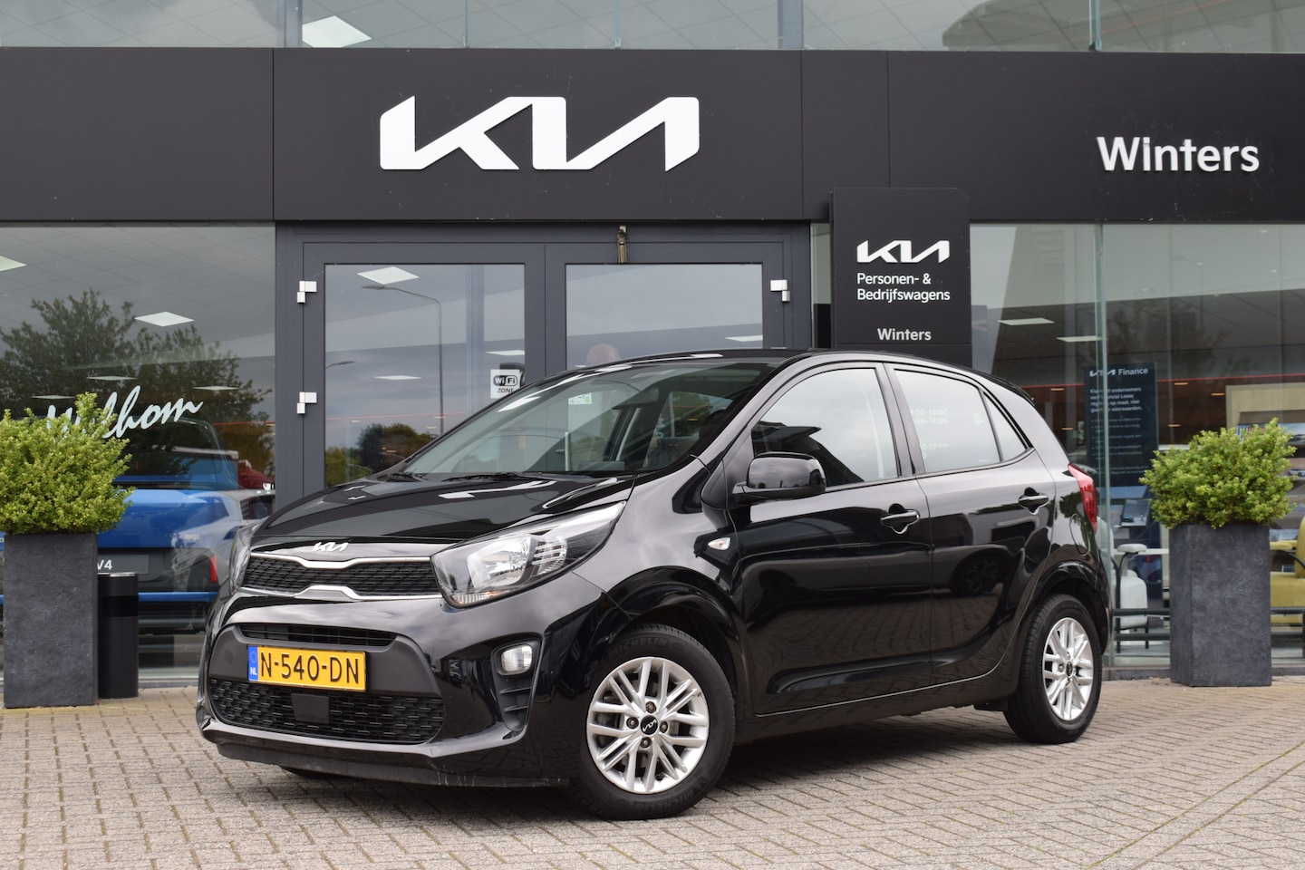 Kia Picanto - 1.0 DPi DynamicLine | Airco | Camera | Cruise Control | Tot 10Jr. Kia-Garantie | - AutoWereld.nl