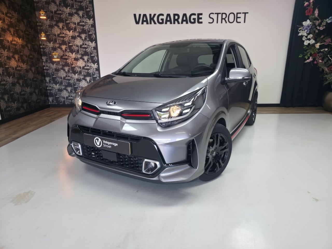 Kia Picanto - 1.0 DPi GT-line | leer | navi | cam | clima | carplay | beurt - AutoWereld.nl