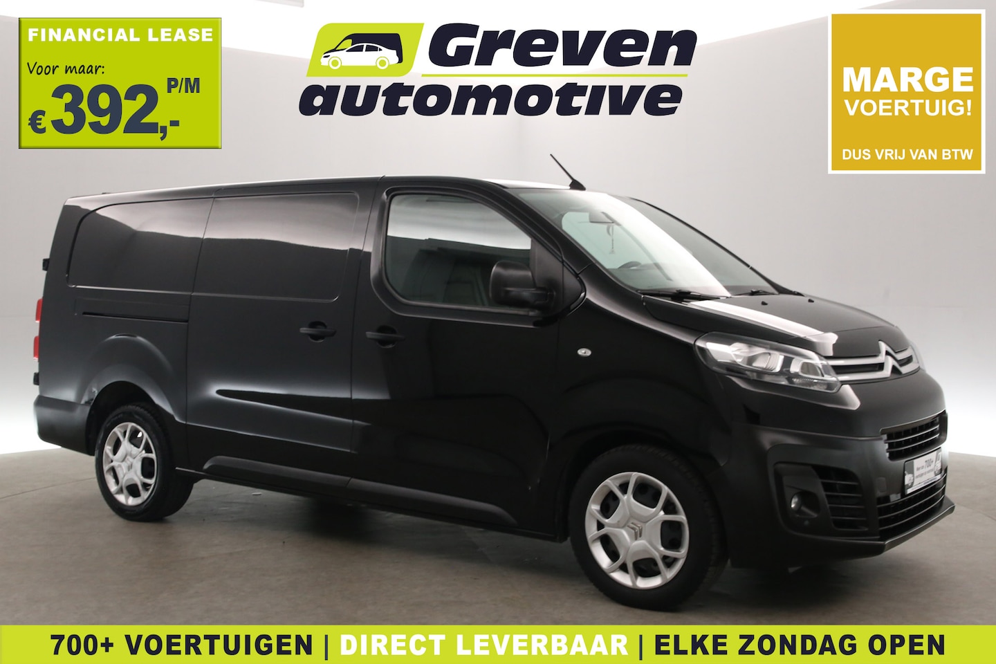 Citroën Jumpy - 2.0 BlueHDI L3H1 | Marge | Airco | Cruise | Camera | Carplay | 3 Zits | Navi - AutoWereld.nl