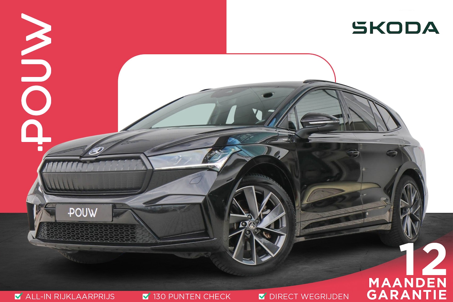 Skoda Enyaq iV - 80 204pk Sportline | SoH 96% | Navigatie | Camera | Stoel/stuurverwarming | 20" Velgen - AutoWereld.nl
