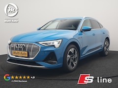 Audi e-tron Sportback - 50 Quattro S Line 71 kWh 313pk Dealer O.H. | Luchtvering | Adaptive Cruise | Nachtzicht |