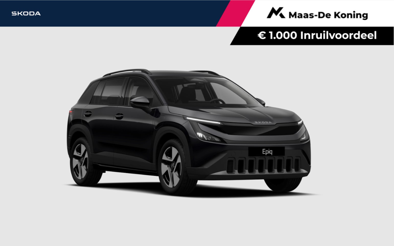 Skoda Epiq - Selection Launch Edition 56kWh | Travel Pakket | Mistery Black | - AutoWereld.nl