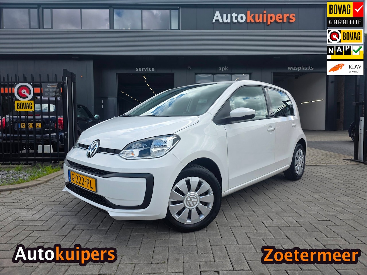 Volkswagen Up! - 1.0 BMT move up! | Met o.a. bluetooth telefoonvoorbereiding, airco en dimlichten a/t! - AutoWereld.nl