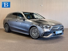 Mercedes-Benz C-klasse Estate - 220D AMG STYLING-PANORAMA-CAMERA-TREKHAAK-DODEHOEK-COMPLEET