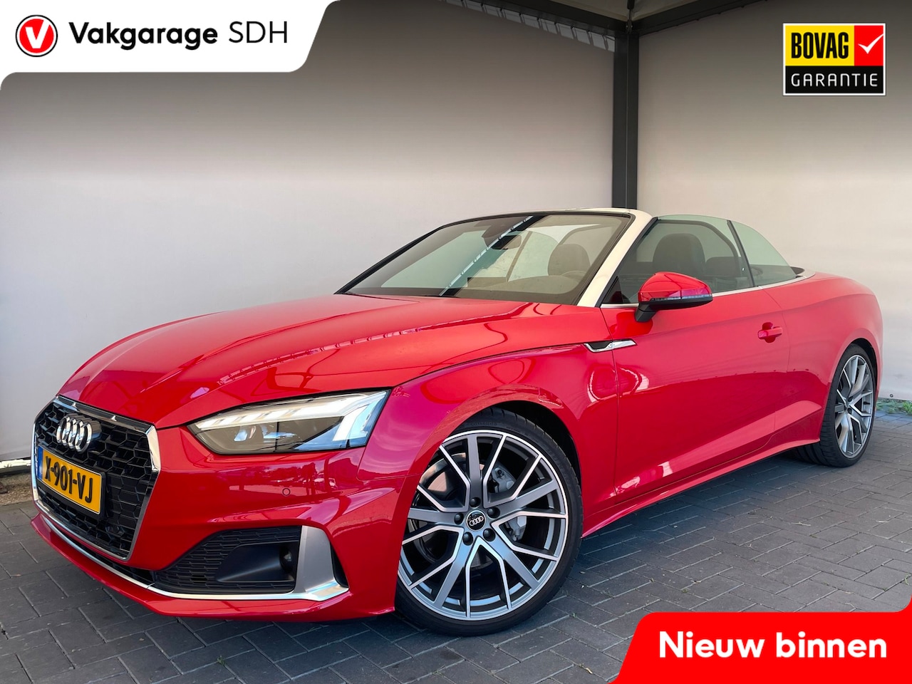 Audi A5 Cabriolet - 40 TFSI quattro S edition Competition|Stoelverkoeling|Stuurverwarming|Memory Seats|Nieuwst - AutoWereld.nl