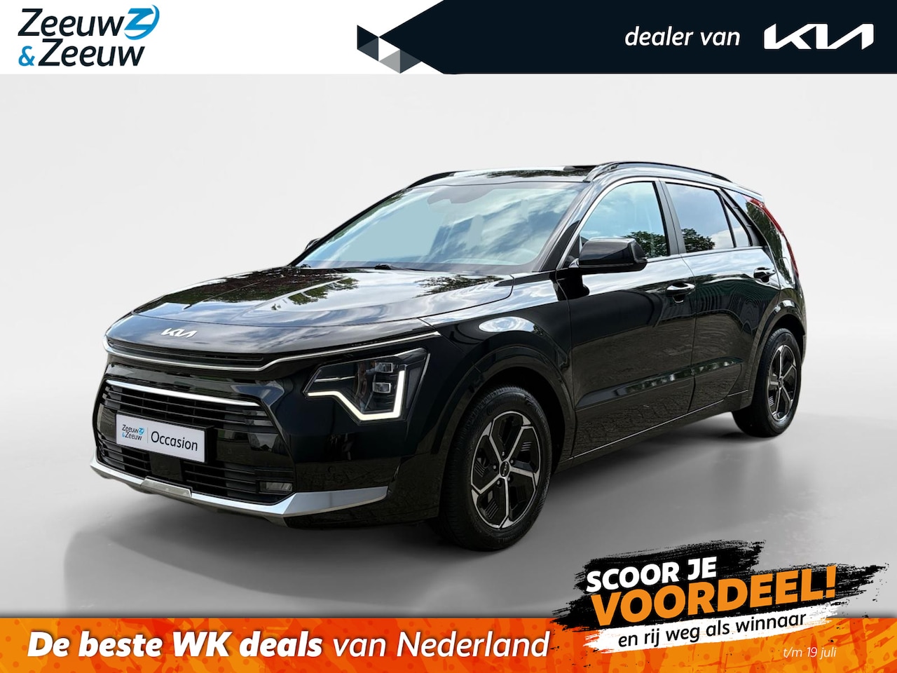 Kia Niro - 1.6 GDi Hybrid DynamicPlusLine | Schuifdak | Camera | Stoelverwarming + Stuurverwarming | - AutoWereld.nl