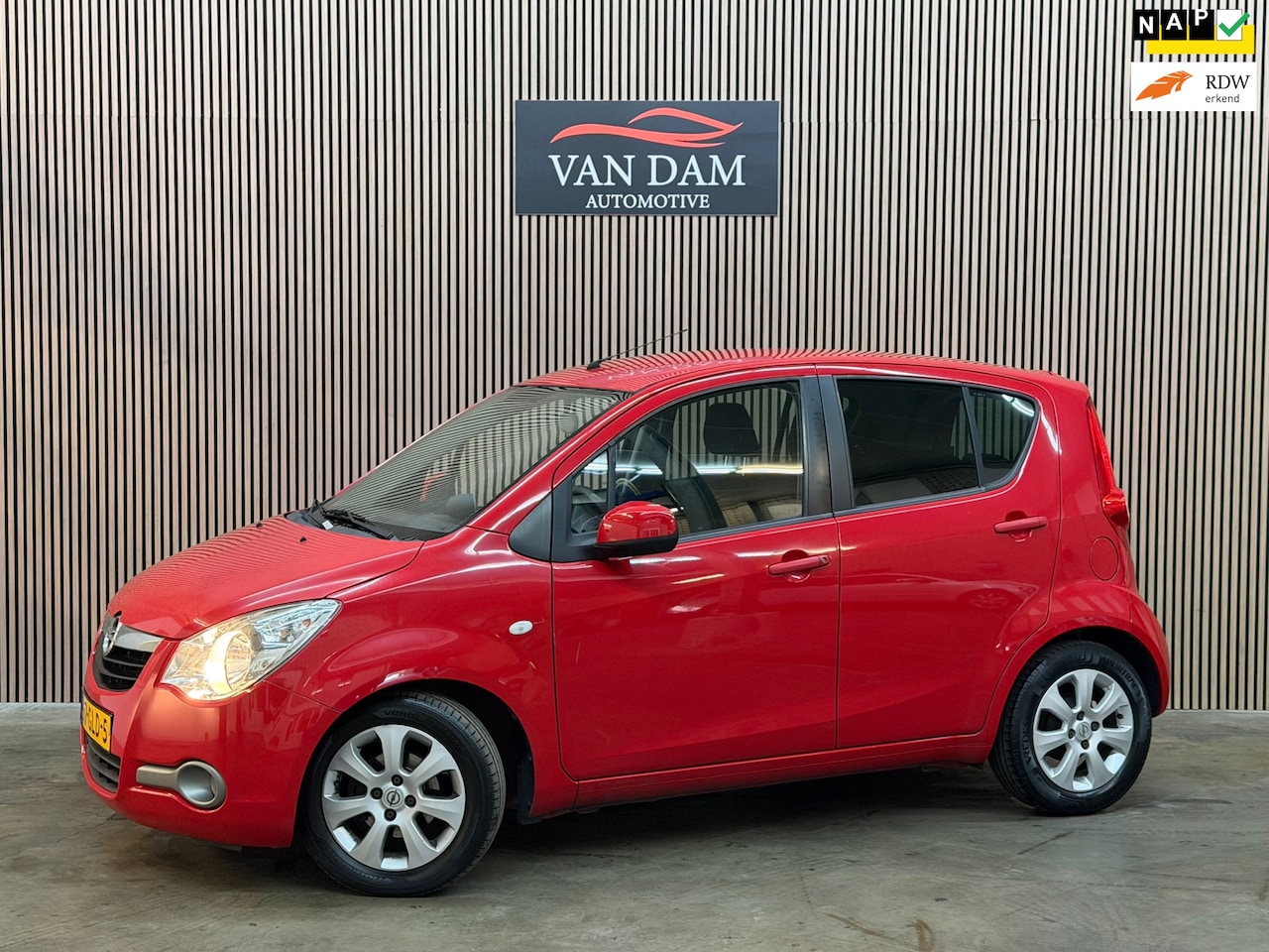 Opel Agila - 1.2 Enjoy 2008 NAP AUTOMAAT BLUETOOTH AIRCO ELEK-RAMEN - AutoWereld.nl