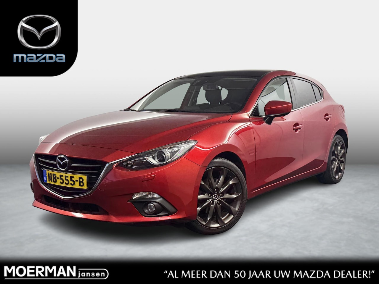 Mazda 3 - 2.0 SkyActiv-G 120 GT-M / NL auto / Navigatie / 5 drs / Climate&Cruise ctrl / 1e eig - AutoWereld.nl