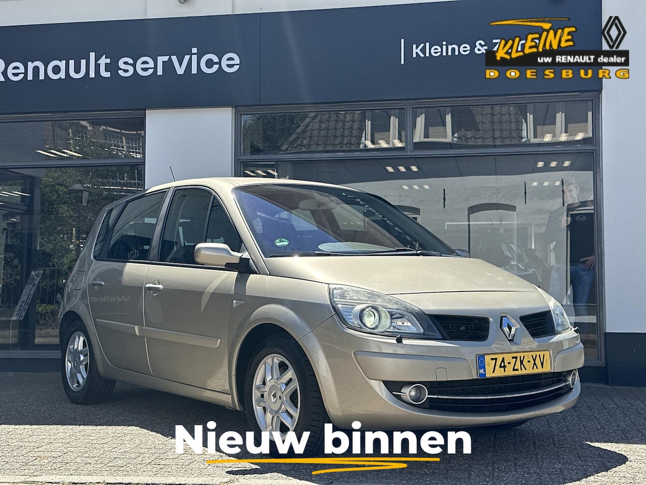 Renault Scénic - II 2.0-16V Tech Line | Scherpe meeneemprijs | Trekhaak | Onderhoudshistorie bijgevoegd | A - AutoWereld.nl