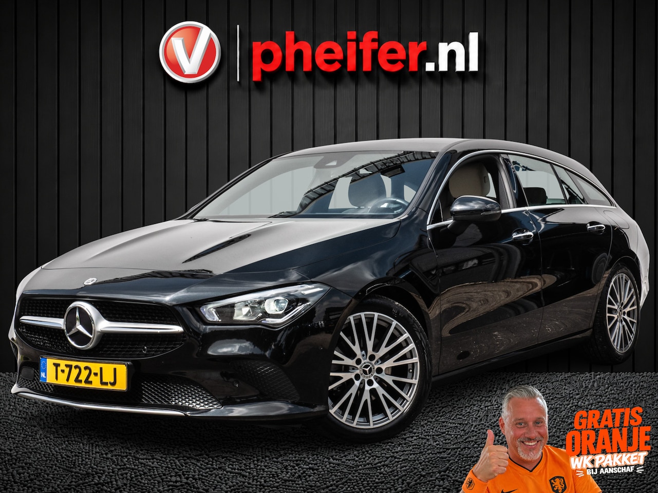 Mercedes-Benz CLA-klasse Shooting Brake - 200 164pk Aut. Luxury Line Trekhaak/ Camera/ Sfeerverlichting/ Led/ Leer/ Navigatie/ Dab - AutoWereld.nl