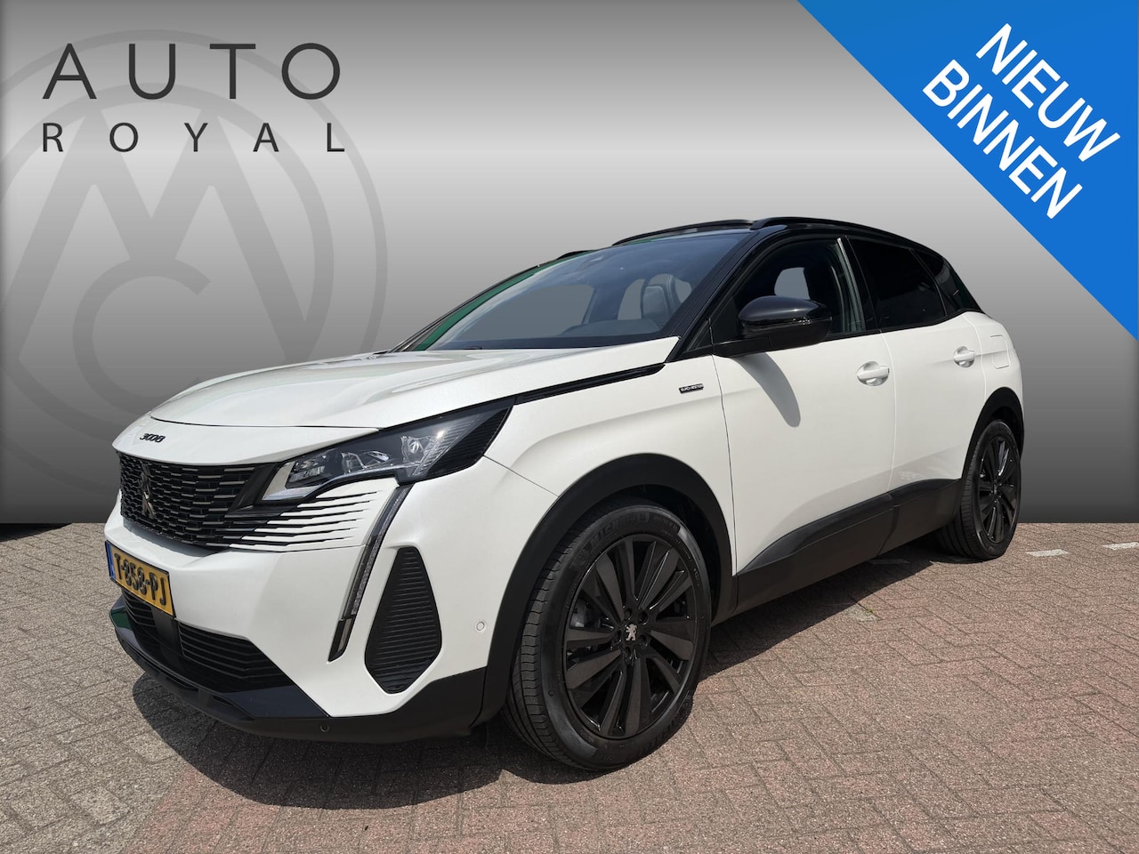 Peugeot 3008 - 1.6 HYbrid4 300 Première Pack BLACK EDITION |AUTOMAAT| ACHTERUITRIJCAMERA| NAVIGATIE| DODE - AutoWereld.nl