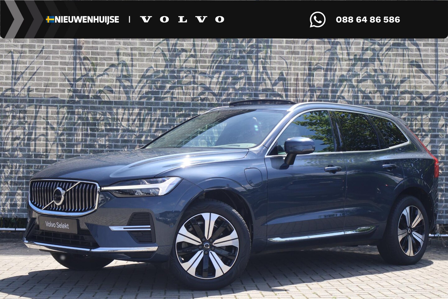 Volvo XC60 - 2.0 T6 Plug-in Hybrid AWD Plus Bright | Long Range | 360 Graden Camera | Panoramadak | Sto - AutoWereld.nl