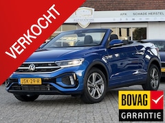 Volkswagen T-Roc Cabrio - 1.5 TSI R-Line NAVI | TREKHAAK | RACING BLUE | BOVAG